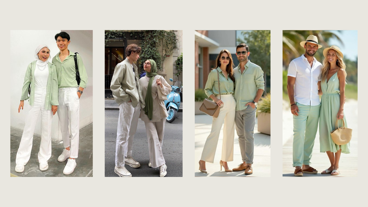 Inspirasi Outfit Couple Chic Stylish Tanpa Terlihat Norak!
