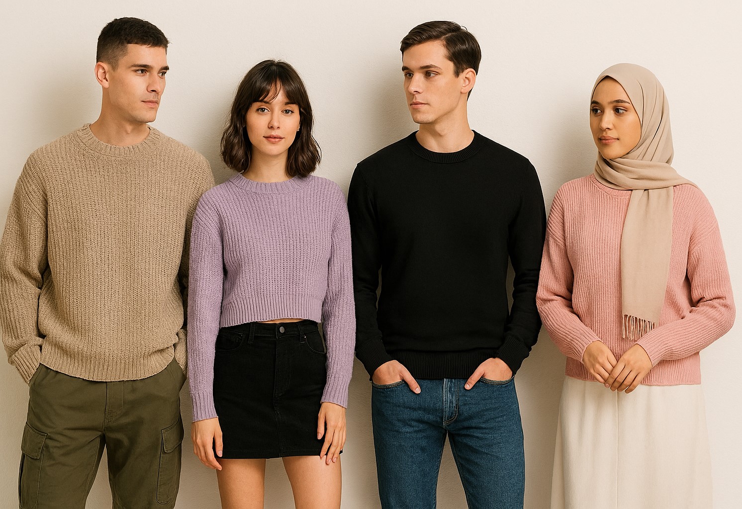 Inspirasi Sweater Kece Pria & Wanita
