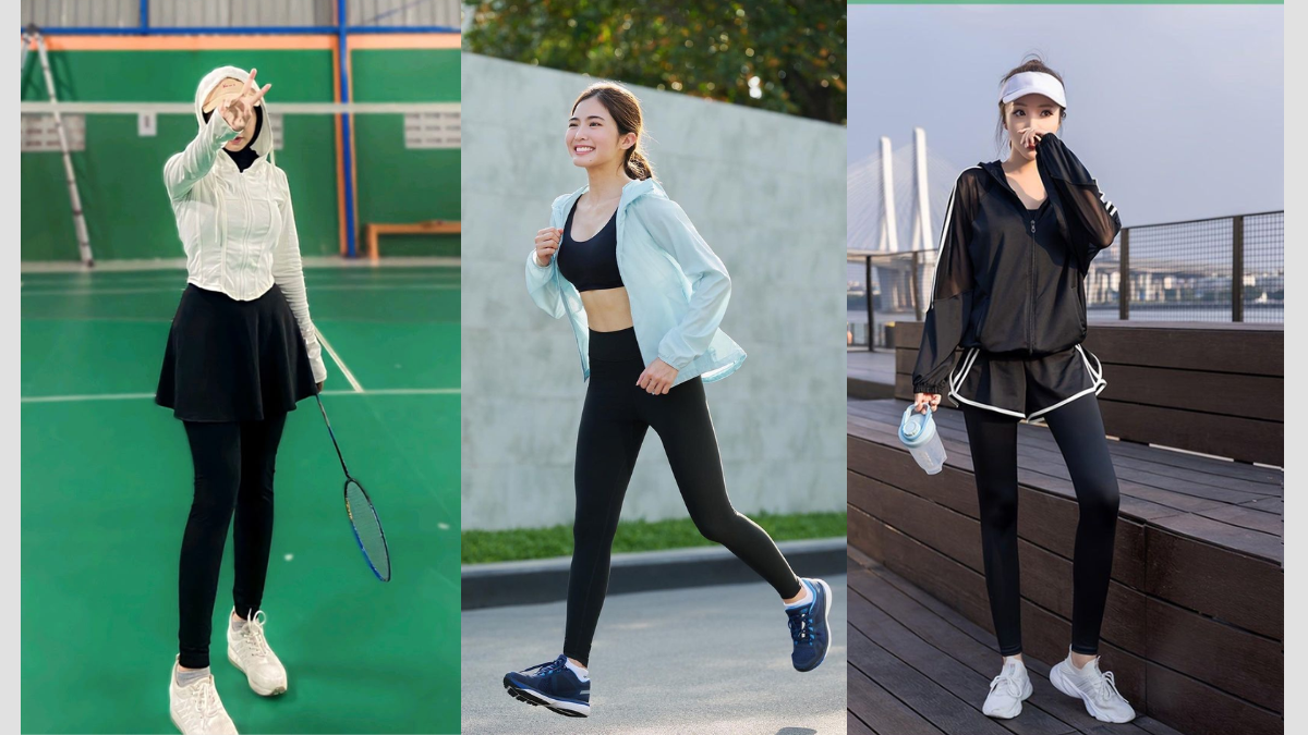 Outfit Olahraga Wanita Kekinian Stylish, Nyaman & Anti Gerah!